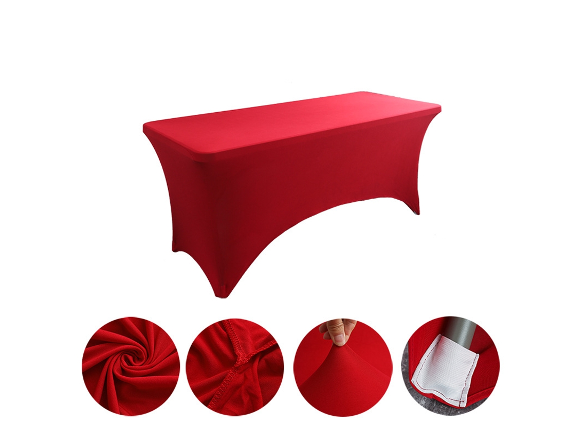 Toalha de Mesa DIGITALLAB Poliéster ideais para Casamentos, Bares, Artesanato e Exposições (183x75x75 Cm)