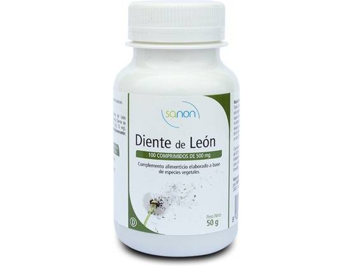Suplemento Alimentar SANON Dente De Leão (100 comprimidos de 500mg)