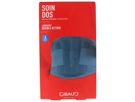 GIBAUD Lombogib Dupla Ação Preto 21 Cm Tamanho: Tamanho 1