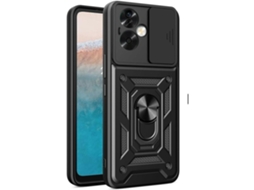 Lurelia Capa Reforçada Oppo Reno 11f / F25 Pro (5g), Suporte De Anel Magnético E Tampa Da Câmara