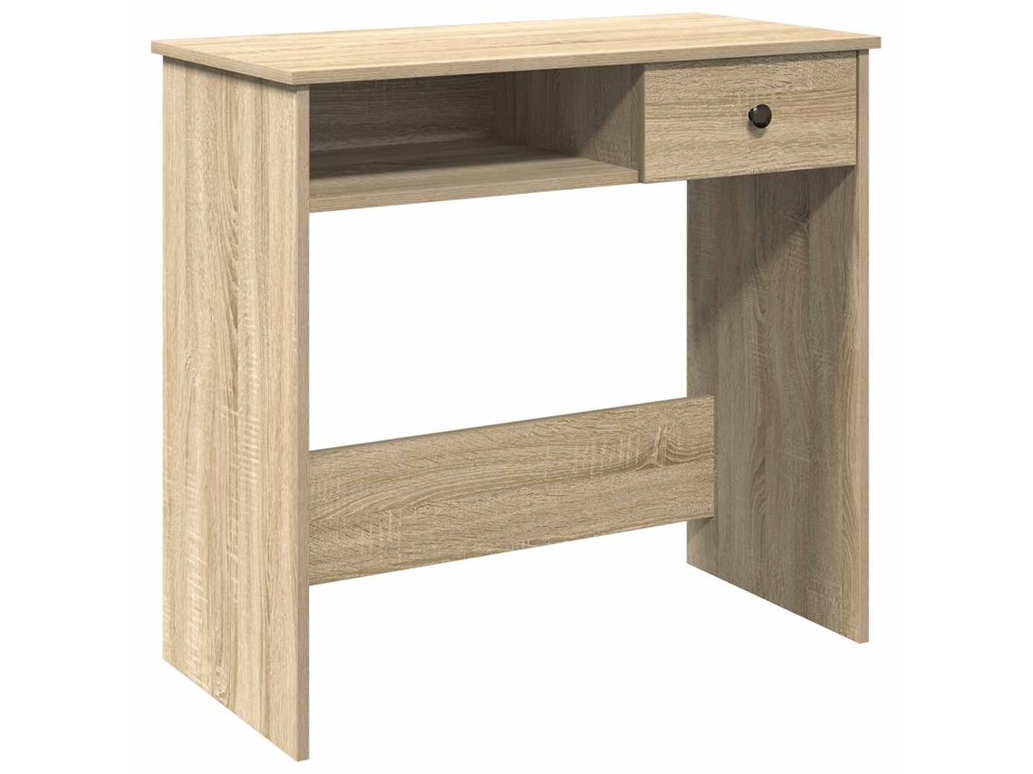 Desk, Desks Vidaxl Marrom Madeira Processada (n/a)