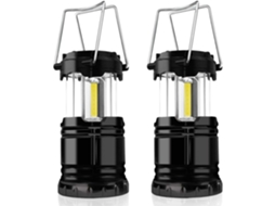 X Lanterna Led Portátil Para Acampamento Com Gancho Dobrável, Luzes Para Barraca Aquaforge