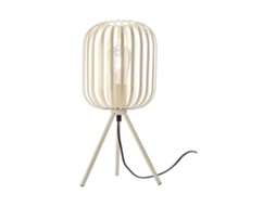 Luminária De Mesa Decorativa 1xe27 23w Ip20 Bege Braytron