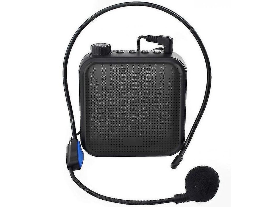 2026 amplificador de Voz Recargável com Microfone Fio para Professores, Guias e Mais, Preto Jeu