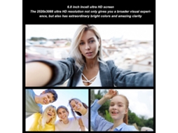 Smartphone 4g Laxiscreed Com 12gb Ram E 256gb De Armazenamento Para Maior Desempenho