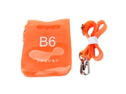 Bolsa De Cabeleireiro Com Capa De Tesoura Ajustável Laranja