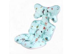 Almofada de Assento para Carrinho de Bebê HENTEN HOME Universal Respirável Algodão, Suporte Lombar e Absorção de Impacto