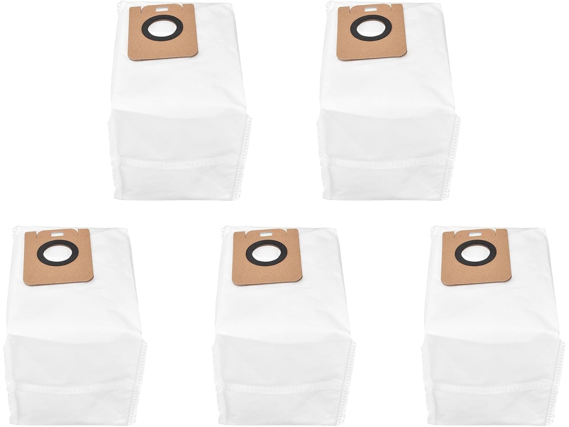 Sacos Para Aspirador De Pó Cryfokt, Sacos De Pó Duráveis Para Robô Aspirador Bot Z10 Pro L10 Plus, Pacote Com 5