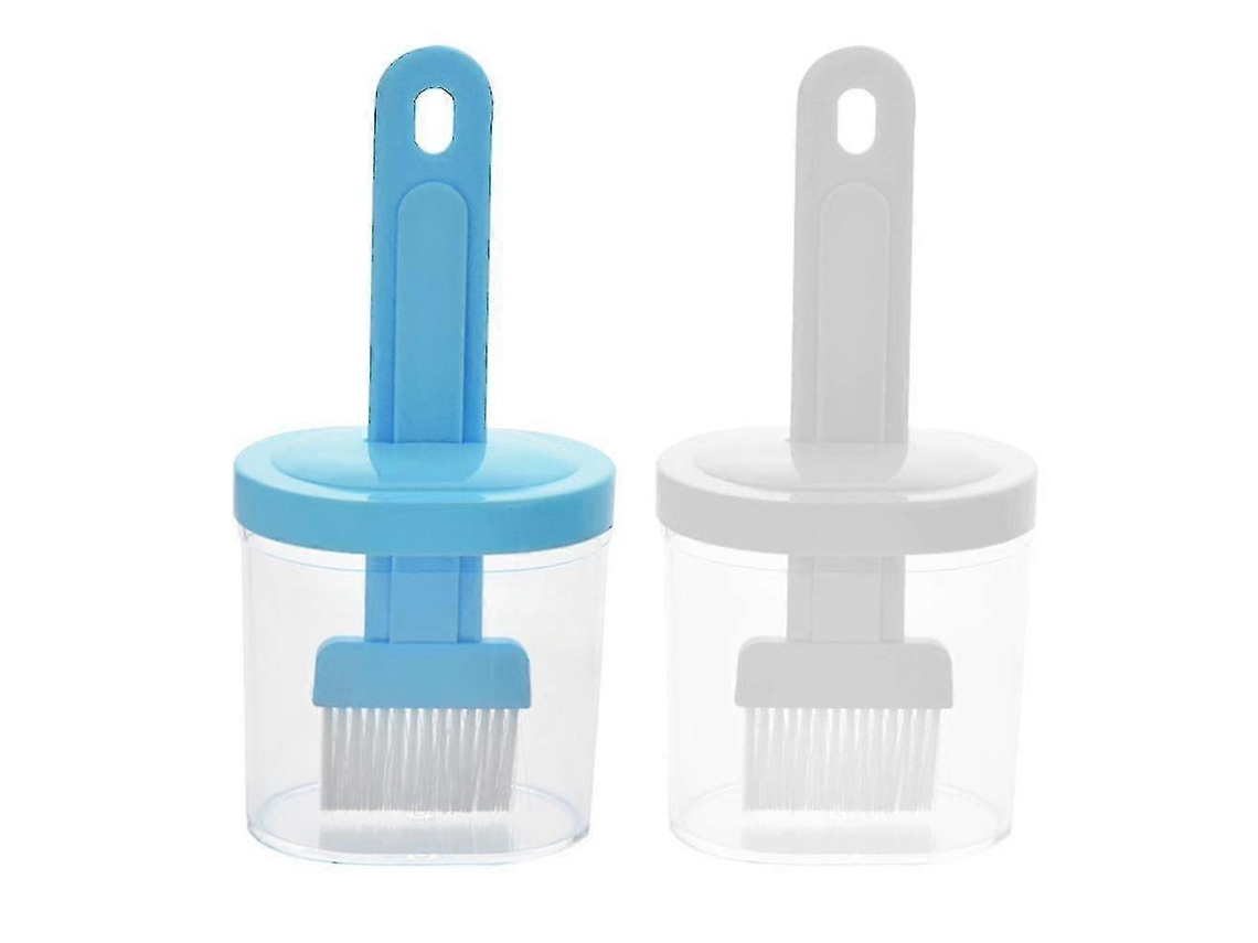 2 Escovas Térmicas Com Recipiente