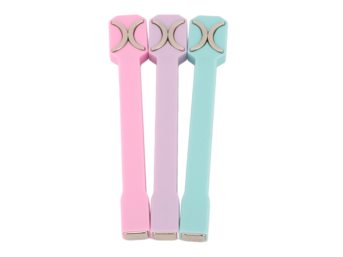 3pcs Varinha Magnética Para Esmalte Gel Duplo Fim 3 Efeitos Para Uñas Casa Salão Estúdio Diy