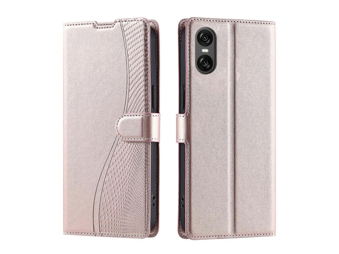 Capa De Celular De Couro Com Bolinhas Ultrafinas Voltage