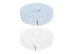 Veemoon Conjunto De 2-fitas Métricas Flexíveis E Portáteis 1, 5m Para Costura E Medição Corporal, Mini Fita Métrica Para