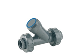 Filtro PVC Inclinado Malla Inox Rosca Fêmea 1 HIDROTEN