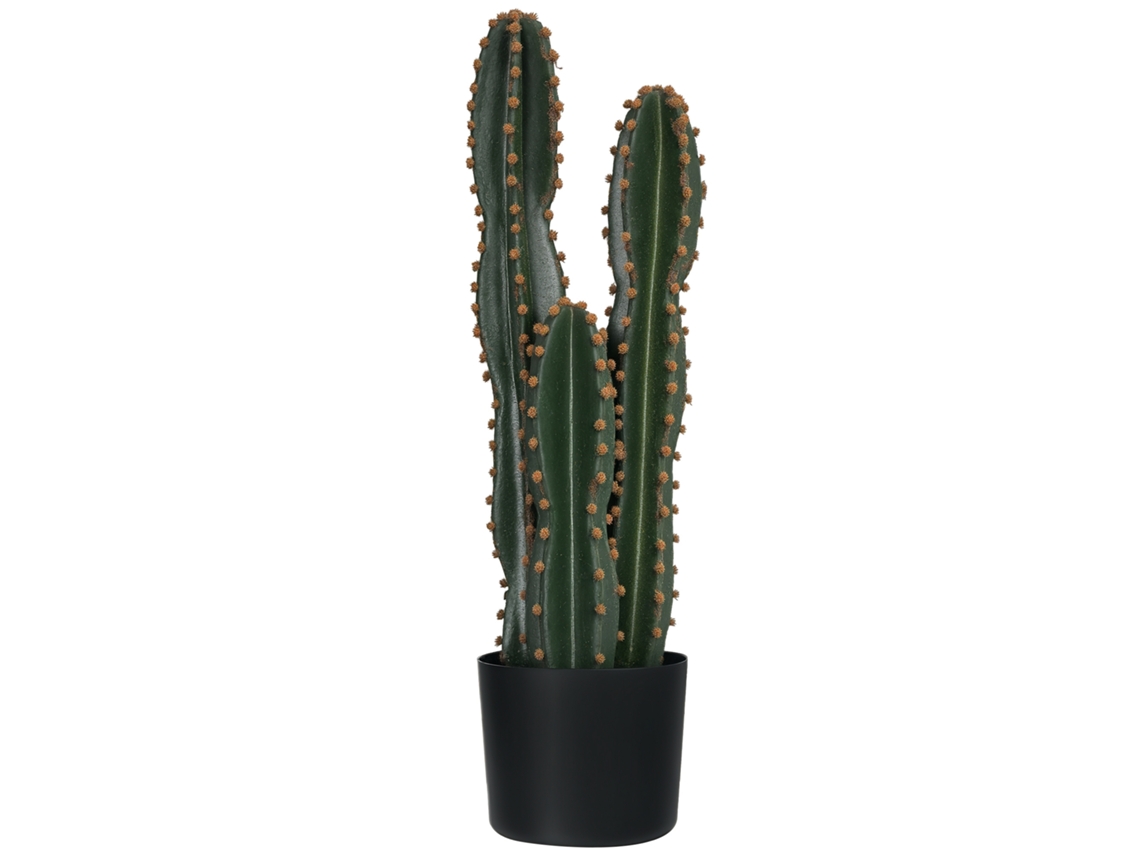 Cacto Artificial Planta Artificial de Escuro. Ø Cm 17 X 60h Verde