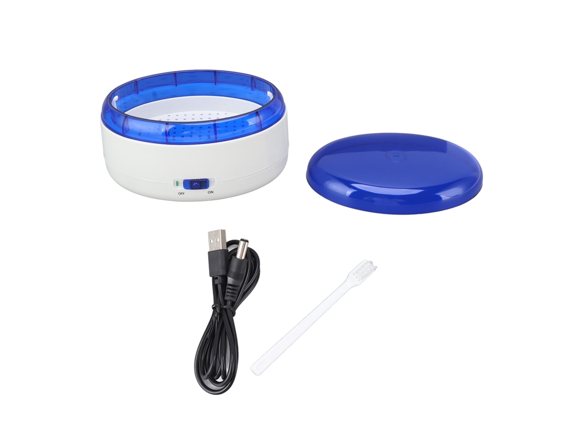 Laxiscreed Limpador De Jóias Compacto Elétrico Para Óculos, Relógios E Joias Com Vibração Rápida