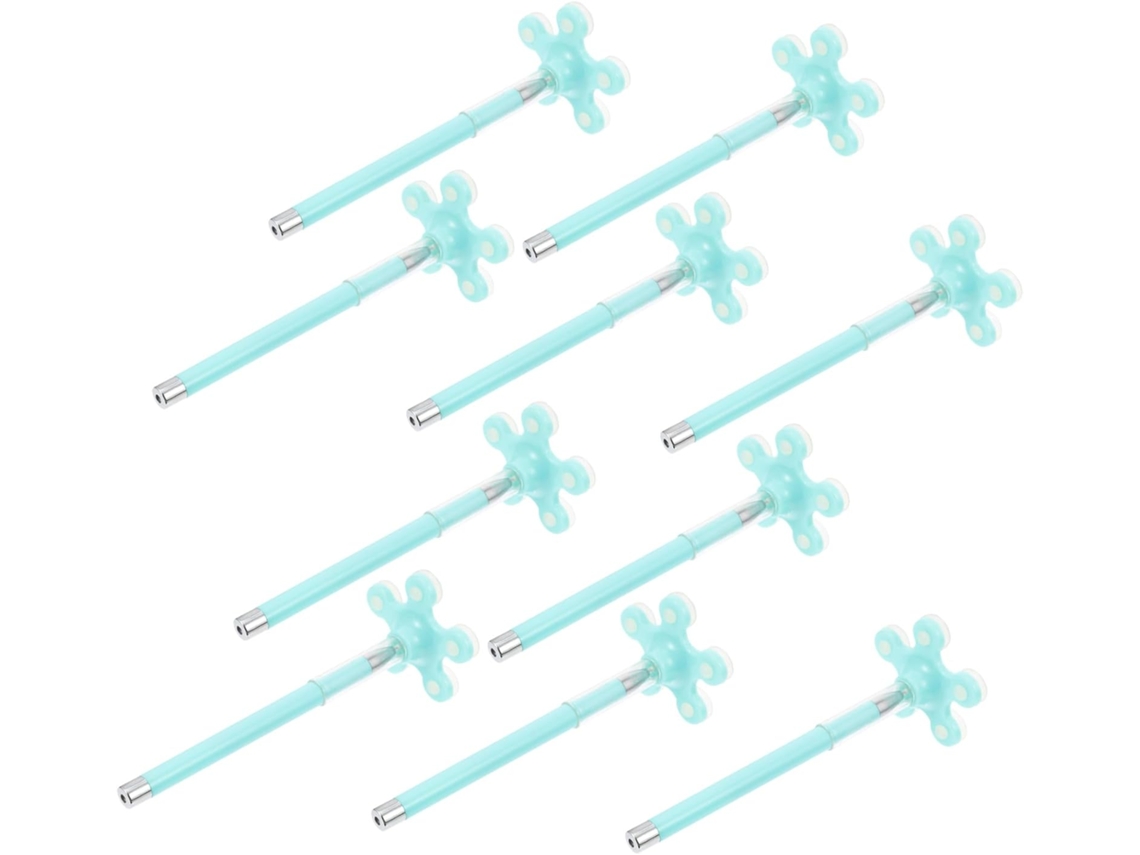 Conjunto De 10 Canetas Em Gel Com Suporte Criativo Para Celular