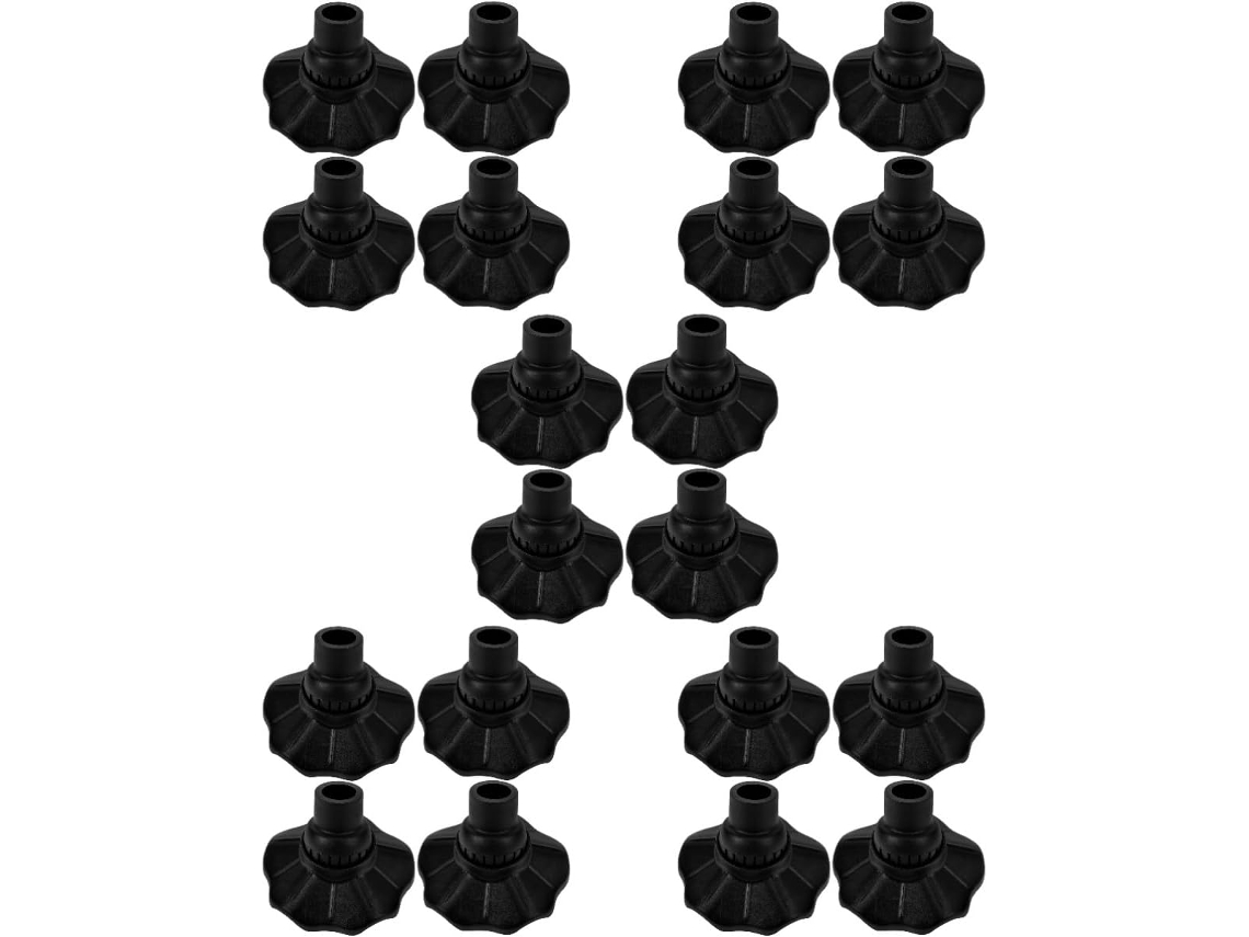 Conjunto De 20 Protetores Antiderrapantes Para Capas De Cadeiras De Plástico.