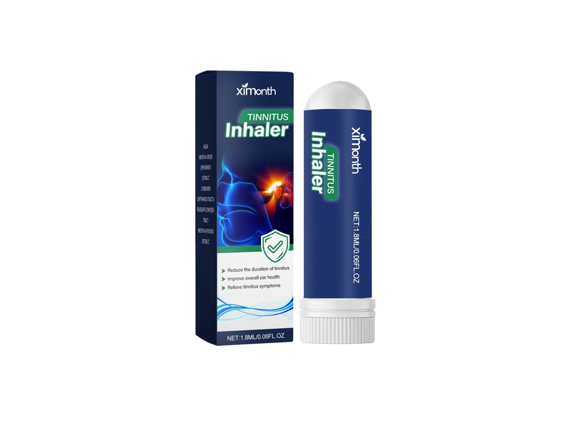 Inalador Nasal Ximonth para Alívio do Disconforto e Congestão Nasal com Cuidado para Ouvido LAXISCREED