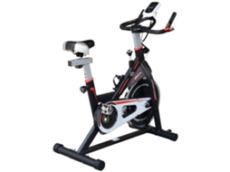 Bicicleta Estática com volante de 8kg, LCD, pulsômetro BTFORUS