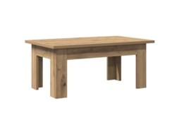 Conjunto 1 Mesa De Centro Vidaxl Marrom Derivados De Madeira (100 X 60 X 42 Cm)