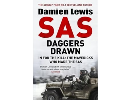 Livro SAS Daggers Drawn de Damien Lewis (Inglês)