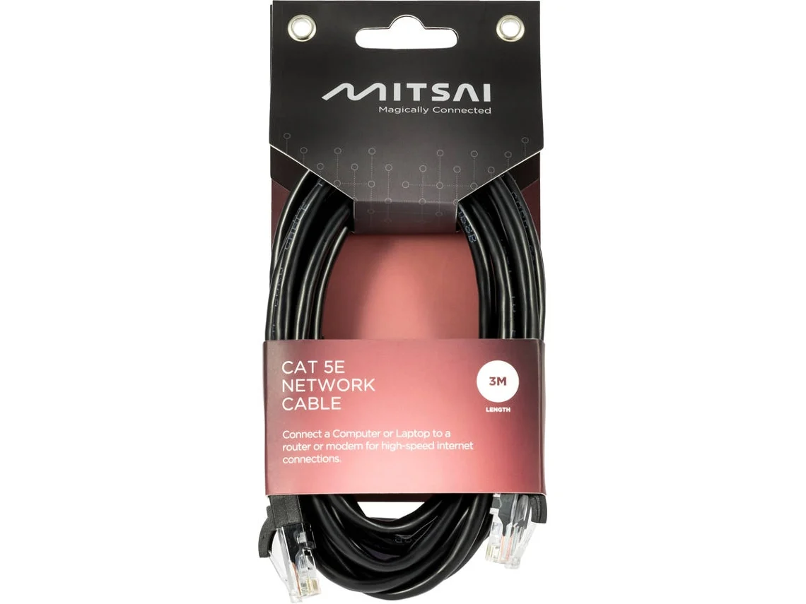 Cabo MITSAI RJ45 Basics UTP CAT5E (3 m)