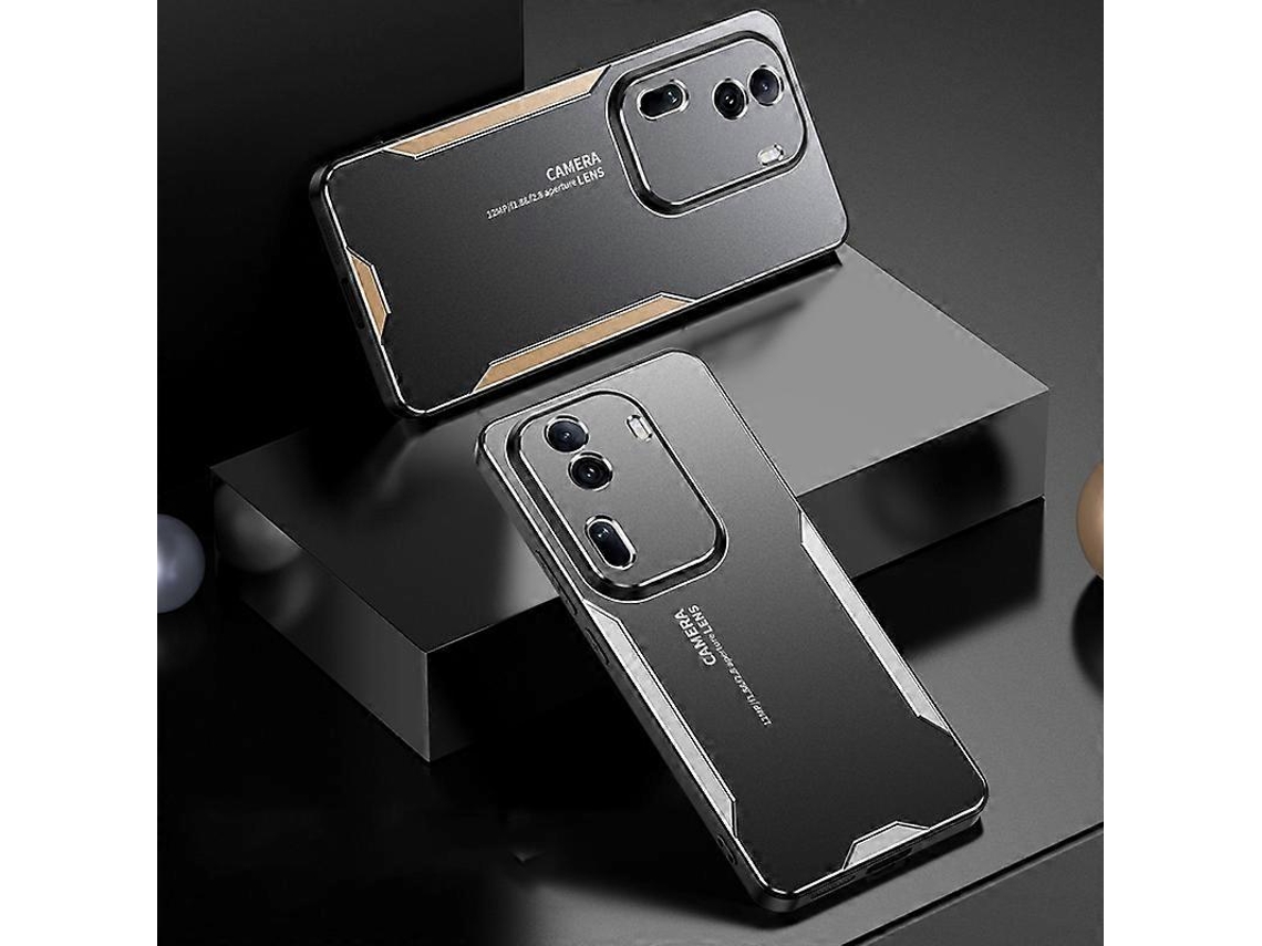 Capa Híbrida De Tpu E Metal Para Oppo Reno11