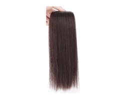 Parte De Cabelo Sintético Para Mulheres Meninas Aumento De Volume Fluffy Clip On Peruca Castanho Claro 30cm Para Festas Aniversário