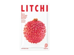 Blue Dot Com Islândia Glacial Água mascarar lobo em Litchi