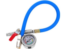 Medidor De Pressão De Pneus Com Inflador Rápido E Alta Precisão.