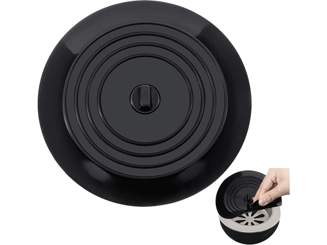 Tampa De Silicone Para Ralo, Tampa De Dreno, Vedação Para Lavatório E Banheira, Anti Odores, Retenção De Água