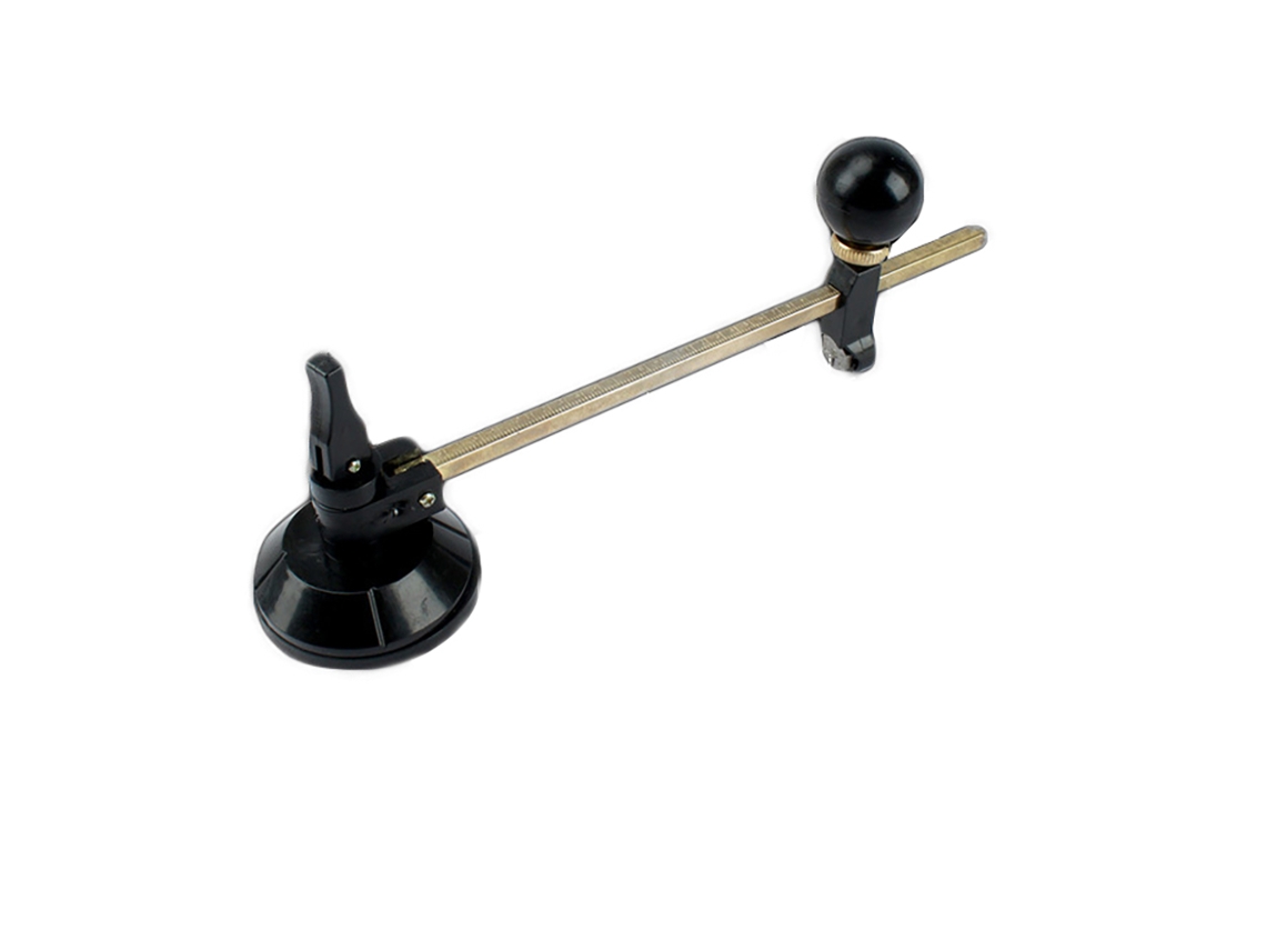 Cortador De Vidro Circular De Alta Resistência Ajustável 6-40cm Com Escala Clara E Ventosa Potente