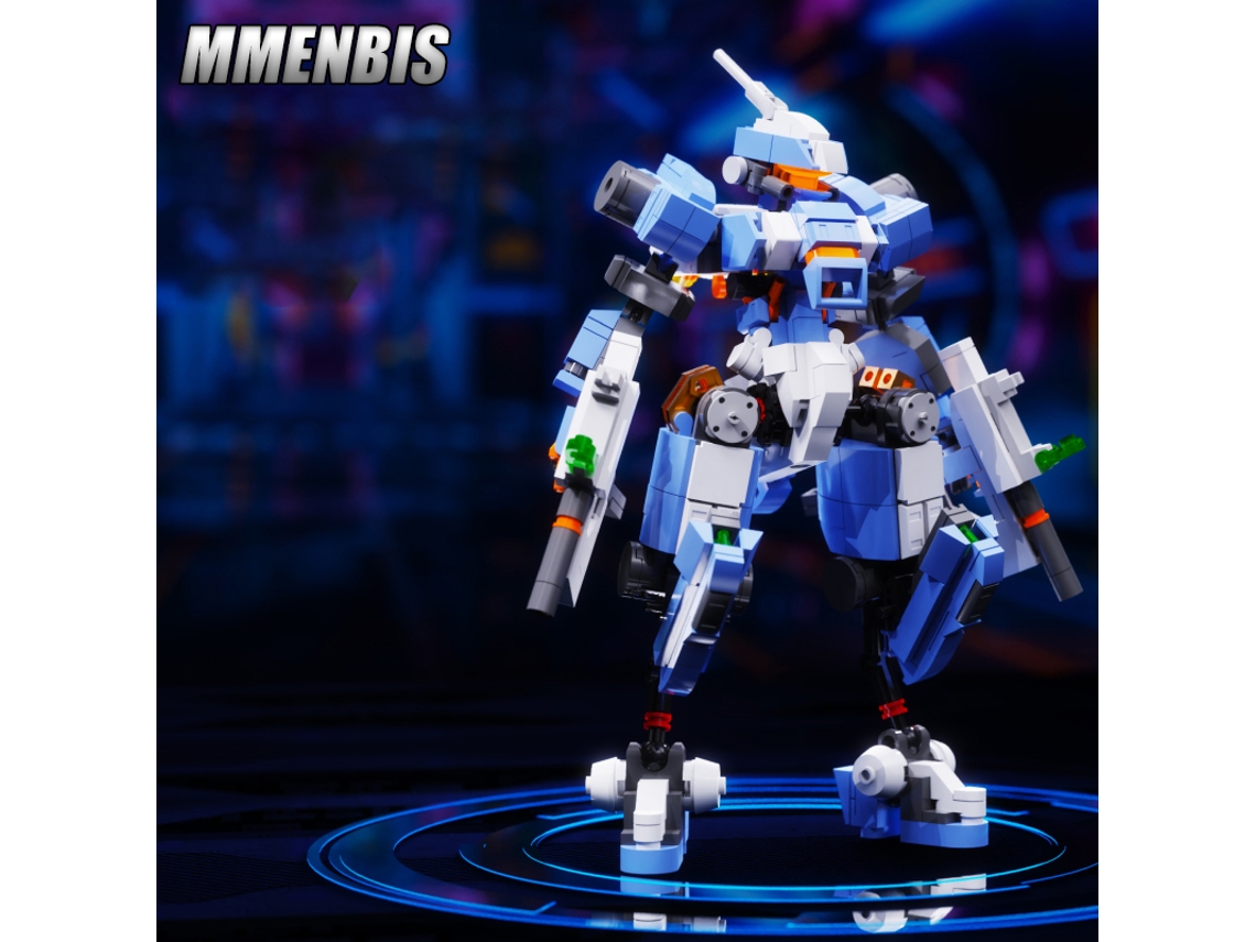 Conjunto de Blocos de Montar de Robô do Projeto Interestelar Moc MDUG (estilo 1)