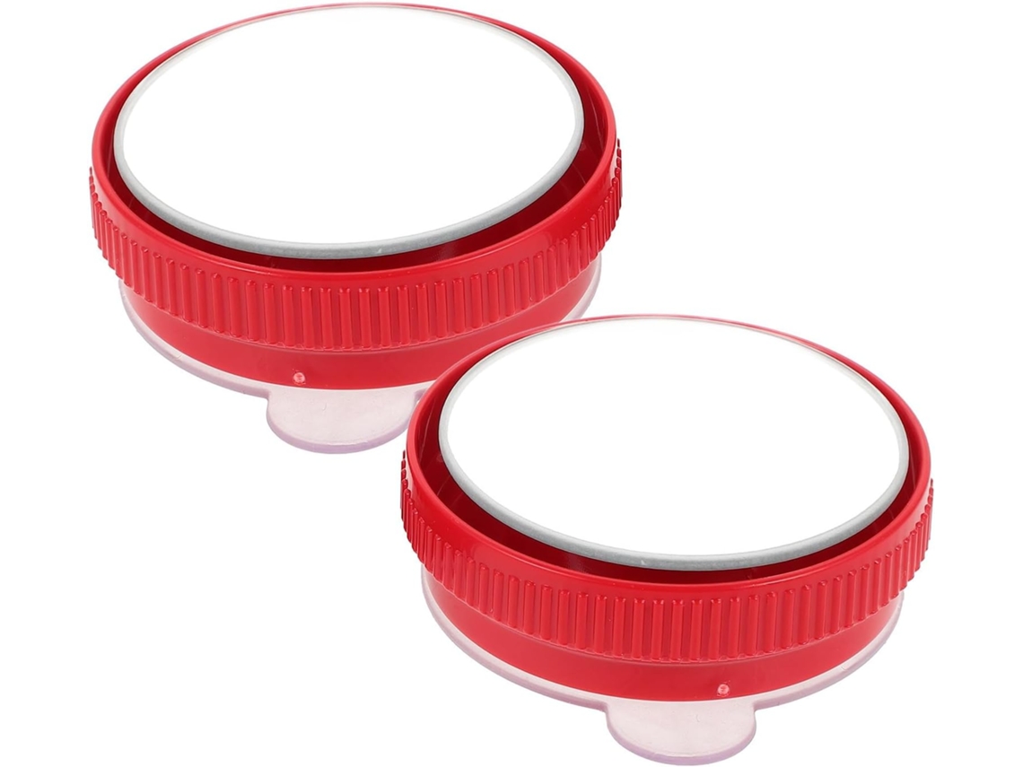 Espelho Retrovisor Grande Angular Para Ponto Cego De Carro, Espelho Redondo Com Ventosa, Abs