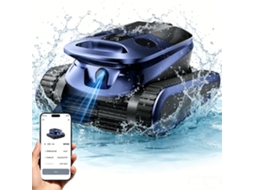 Robô Aspirador De Piscina Sem Fios (novo 2026), Con Navegação Por Ia, Controll App, 240min, Succión Potente, Filtración Ultrafina, Hasta 300m², Ota