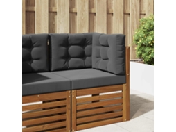 Vidaxl Almofada Para Sofá Externo Poliéster Antracite 60 X 60 Cm