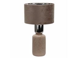 Luminária de mesa DKD Home Decor em cerâmica marrom 50 W 220 V 30 x 30 x 54 cm