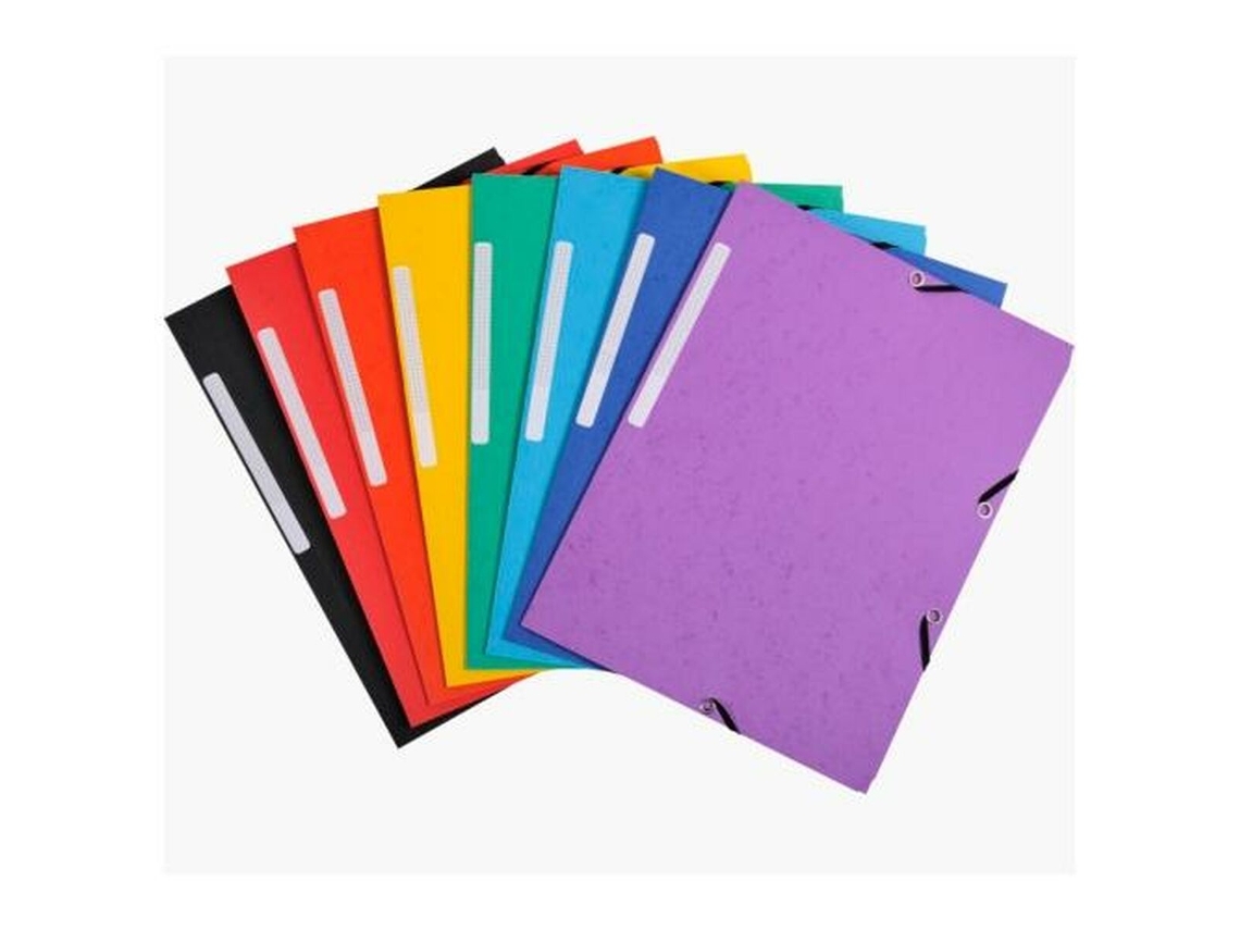 Pasta Exacompta Multicolor A4 10 Peças