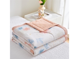 Colcha Acolchoada Fansu Capa de Cama Manta para Ar Condicionado Edredom Conjunto 100% Algodão Sofá com Estampa
