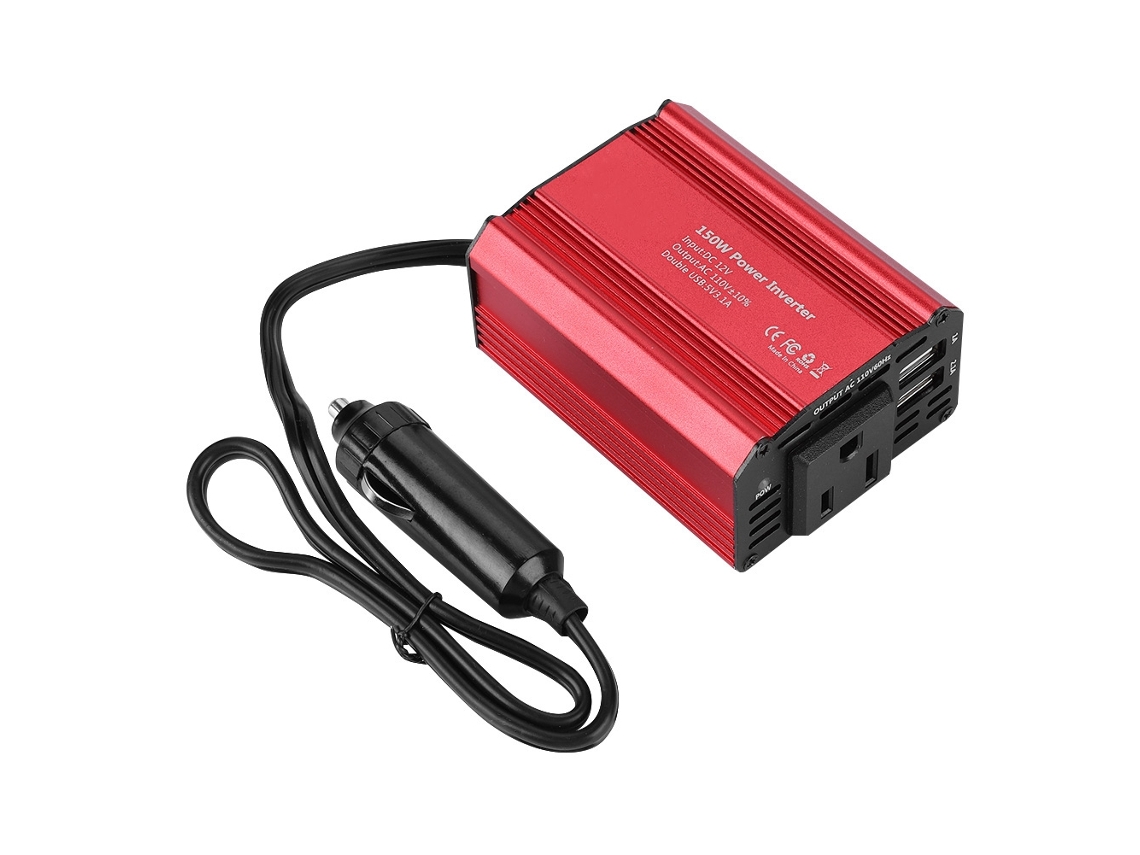 Conversor Energia Dc12v para Ac110v 150w com Dual Usb