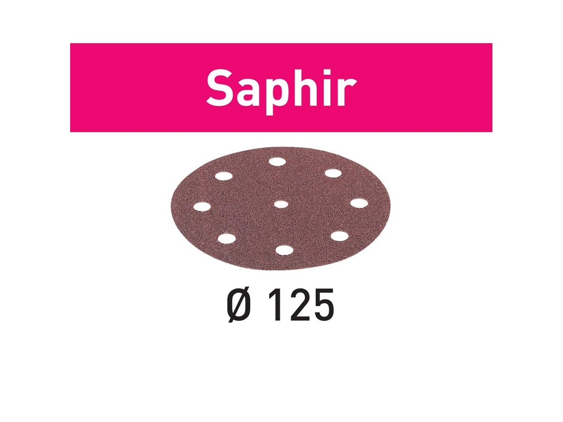 Discos de Lixa Stf D125/8 Sa/25 Saphir P36