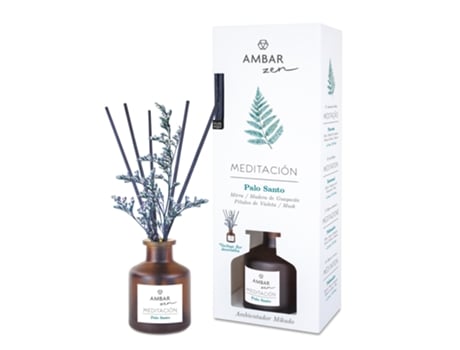 Mikado Ambientador Pau Santo Ambar Zen 40Ml 45Dias AMBAR PERFUMS
