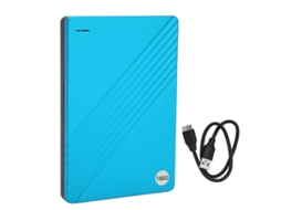 Hd Externo 160gb Usb3.0 Ultra-fino 2.5 Polegadas Ligação De Alumínio Hdd Portátil Azul