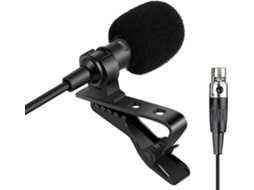 Microfone De Lapela Modelo Mais Recente 2025, Condensador Compatível Com Transmissor Sem Fio Shure Microfone Unidirecional Mini Xl Aquaforge