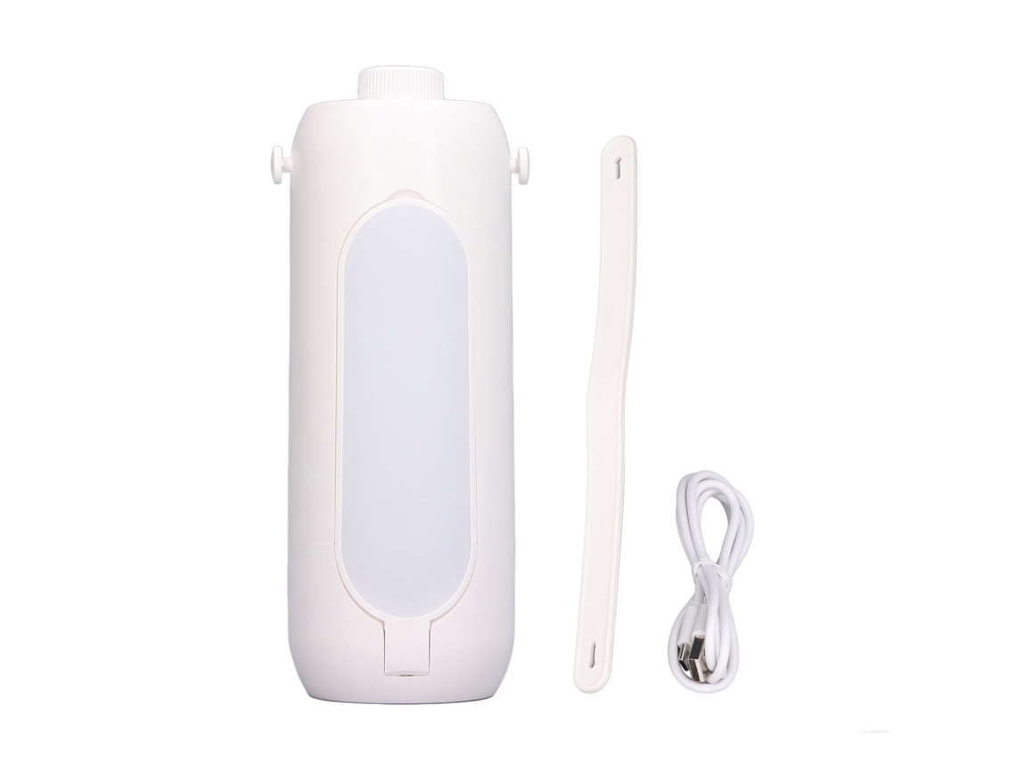 Lanterna de Acampamento Plegável USB Recarregável 10000mAh Ajustável com Mãos Livres S/MARCA