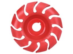 Disco De Polido De 3,5 Polegadas 12 Dentes Vermelho Para Mezcladora Angular Ferramenta De Gravura E Corte Em Madeira