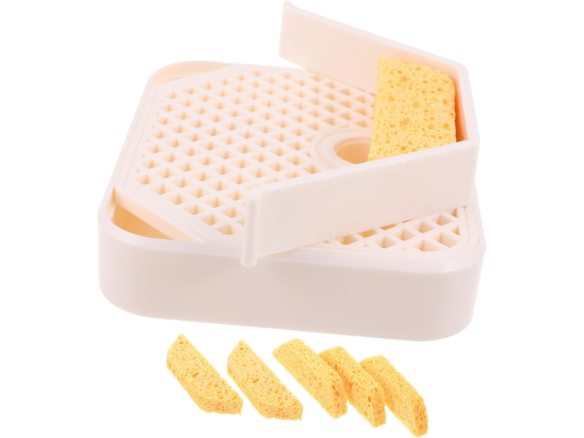 Acessório Para Mesa De Polimento Vidro Com Esponja Polir E Lixar,
