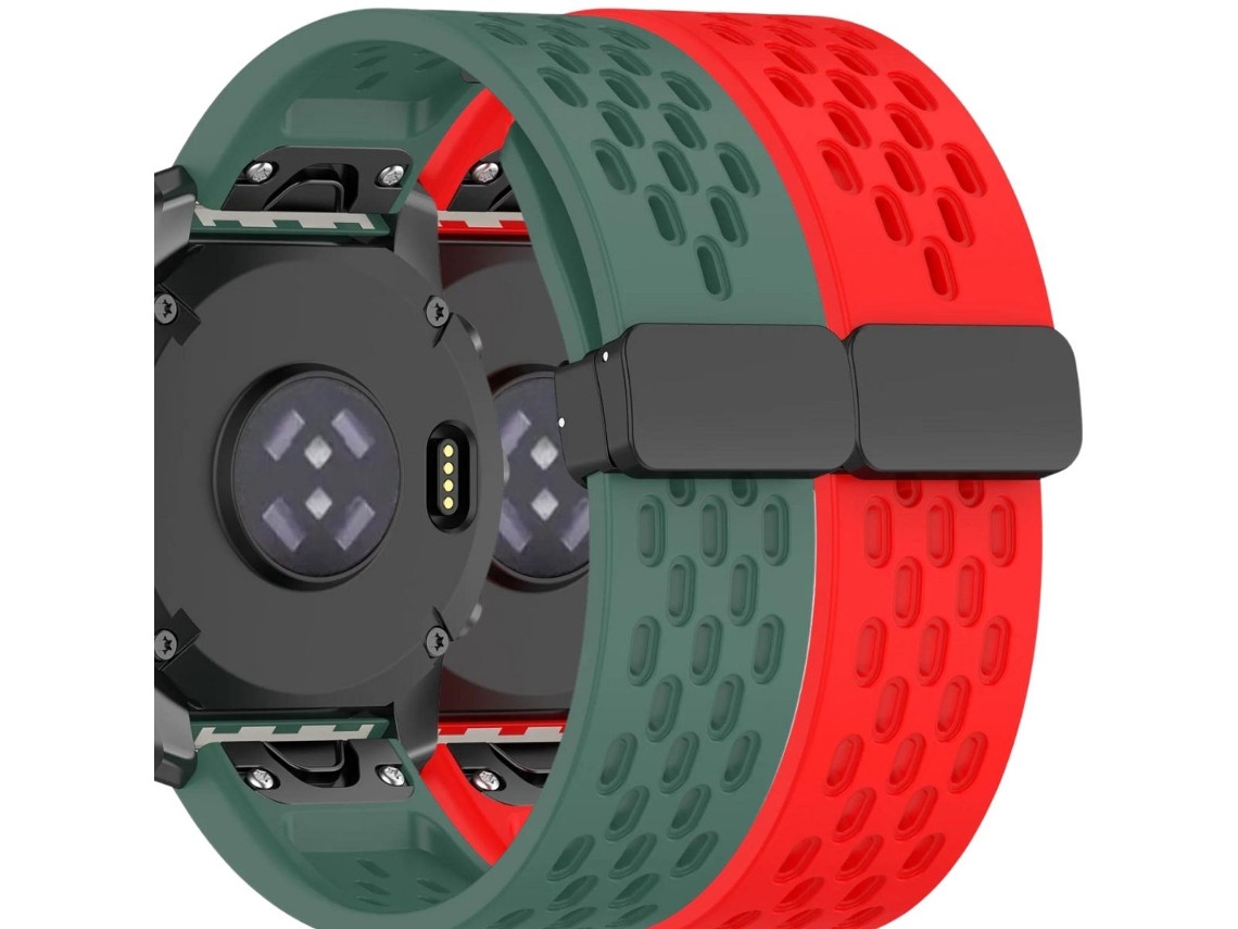 Pacote com 2 pulseiras ORYSIN Snapflow para Garmin Descent Mk2i