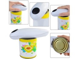 Lurelia Abridor De Latas Elétrico Automático, Sem Bordas Afiadas, Um Toque, Para Idosos, 2 Pilhas Aa