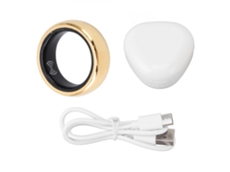 Anillo para Deporte y Sueño, Salud, Remoto, Resistente IPX8, Acero Inoxidable, Plata | S/MARCA